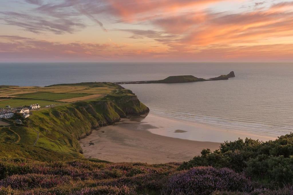 Ocean Breeze, Gower Holiday Village. Allows Dogs Swansea Luaran gambar